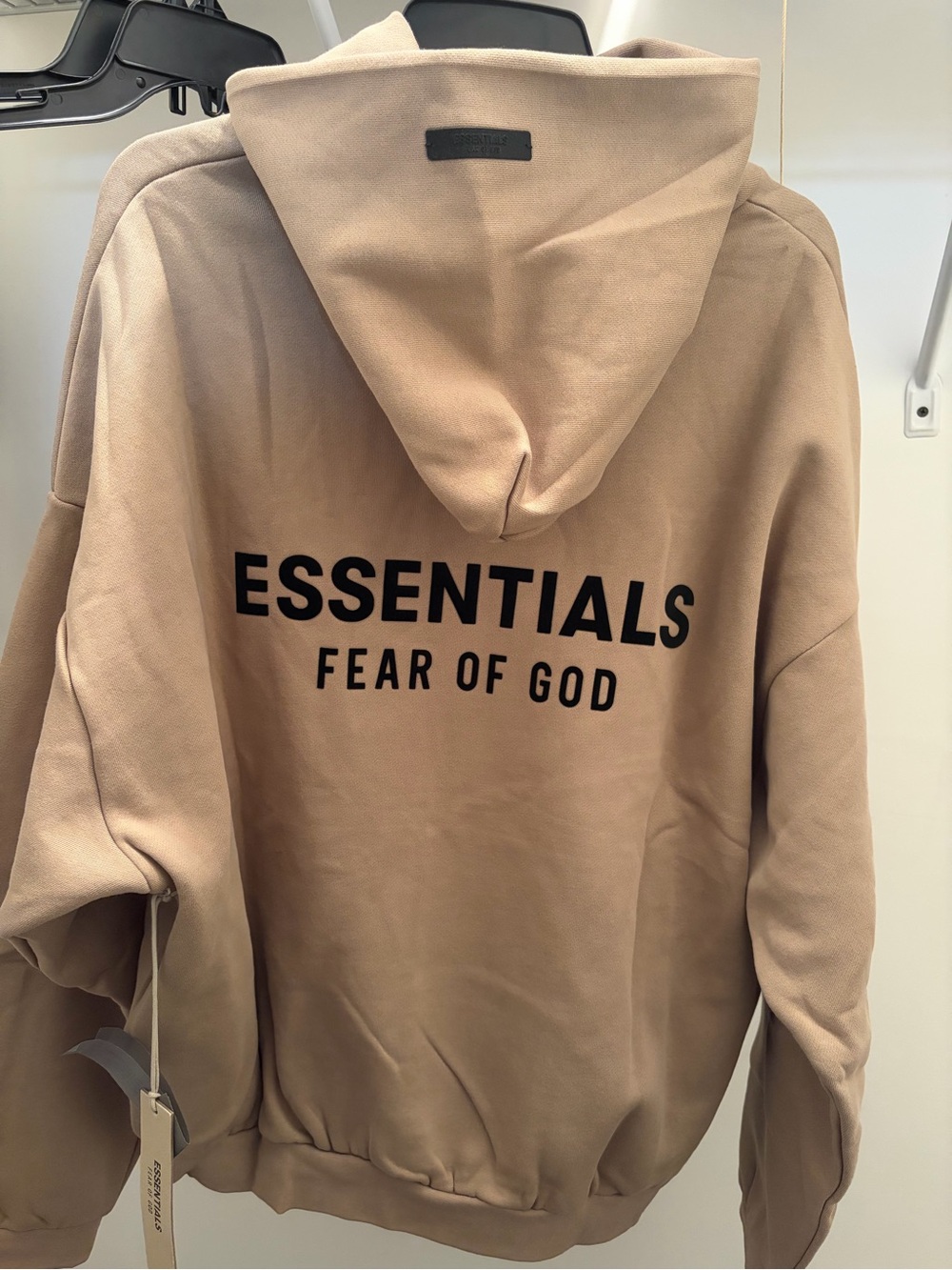 Authentic Oatmeal Beige/Brown Hoodie